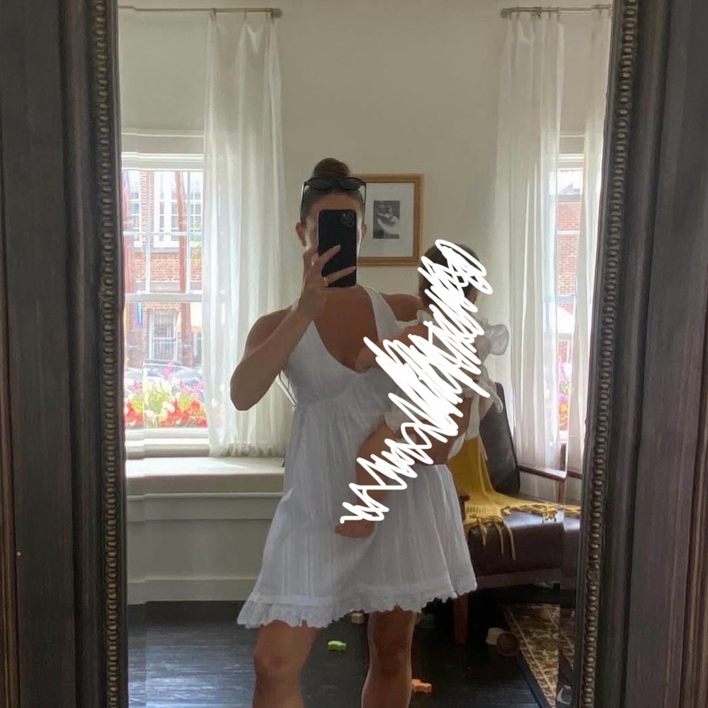 White Sleeveless Dress